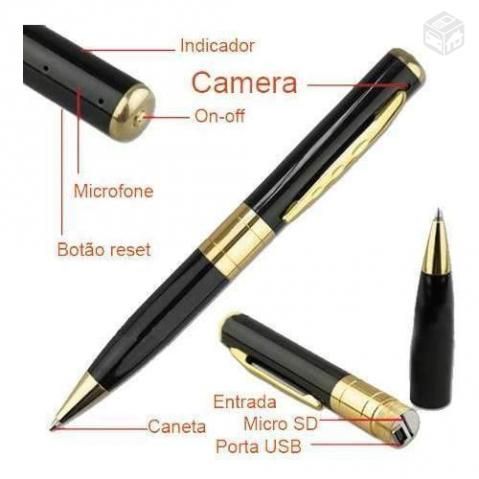 caneta espiã 4 gb